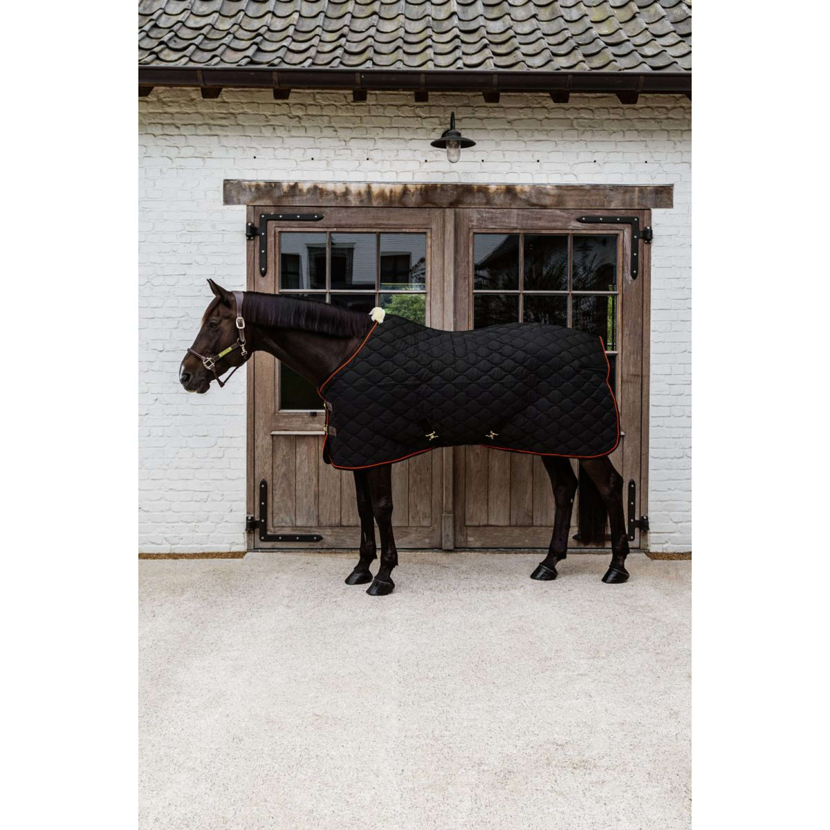 Kentucky Stalldecke Wave Schwarz