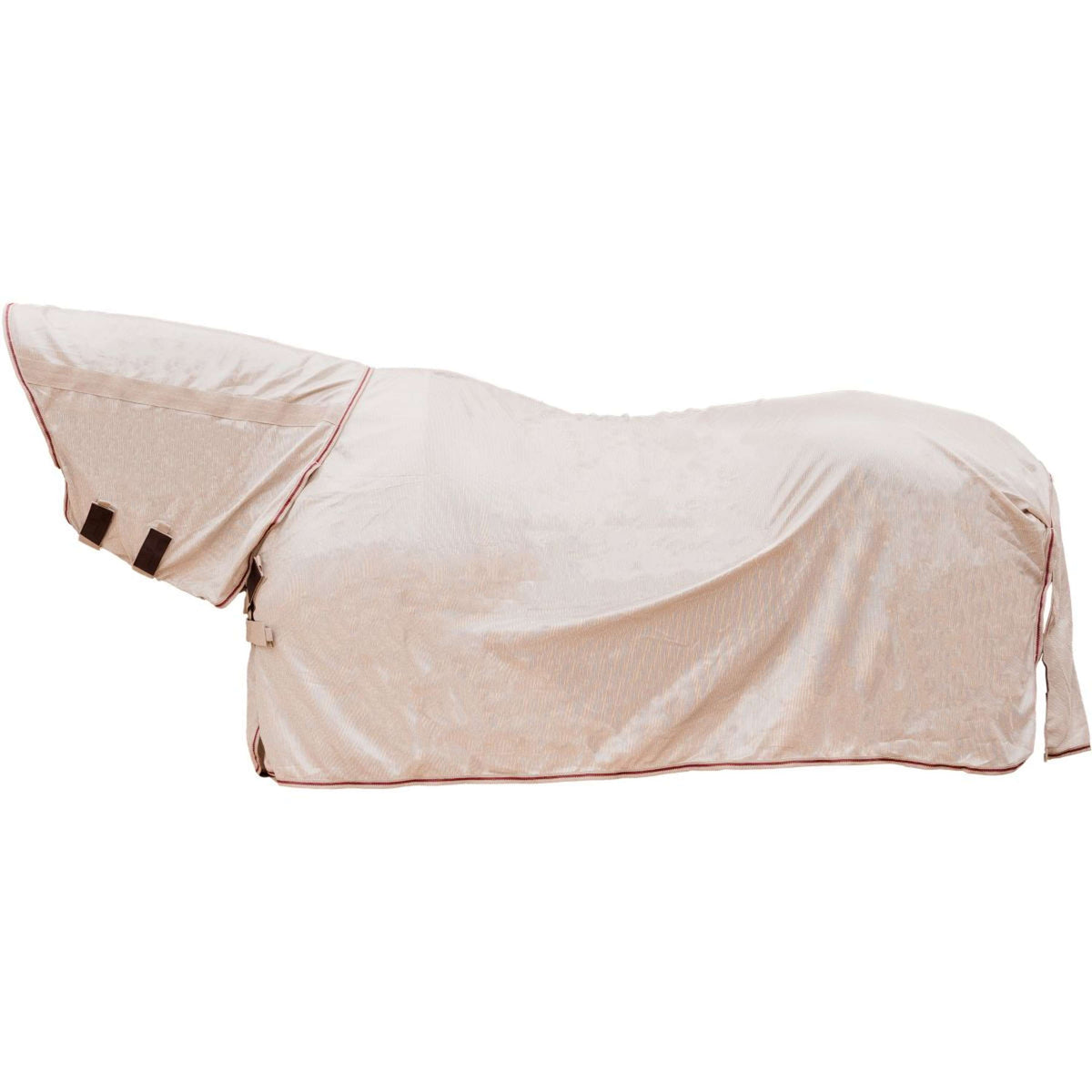 Kentucky Fliegendecke Comfort Mesh Classic with Neck & Belly Cover Beige/Bordeaux