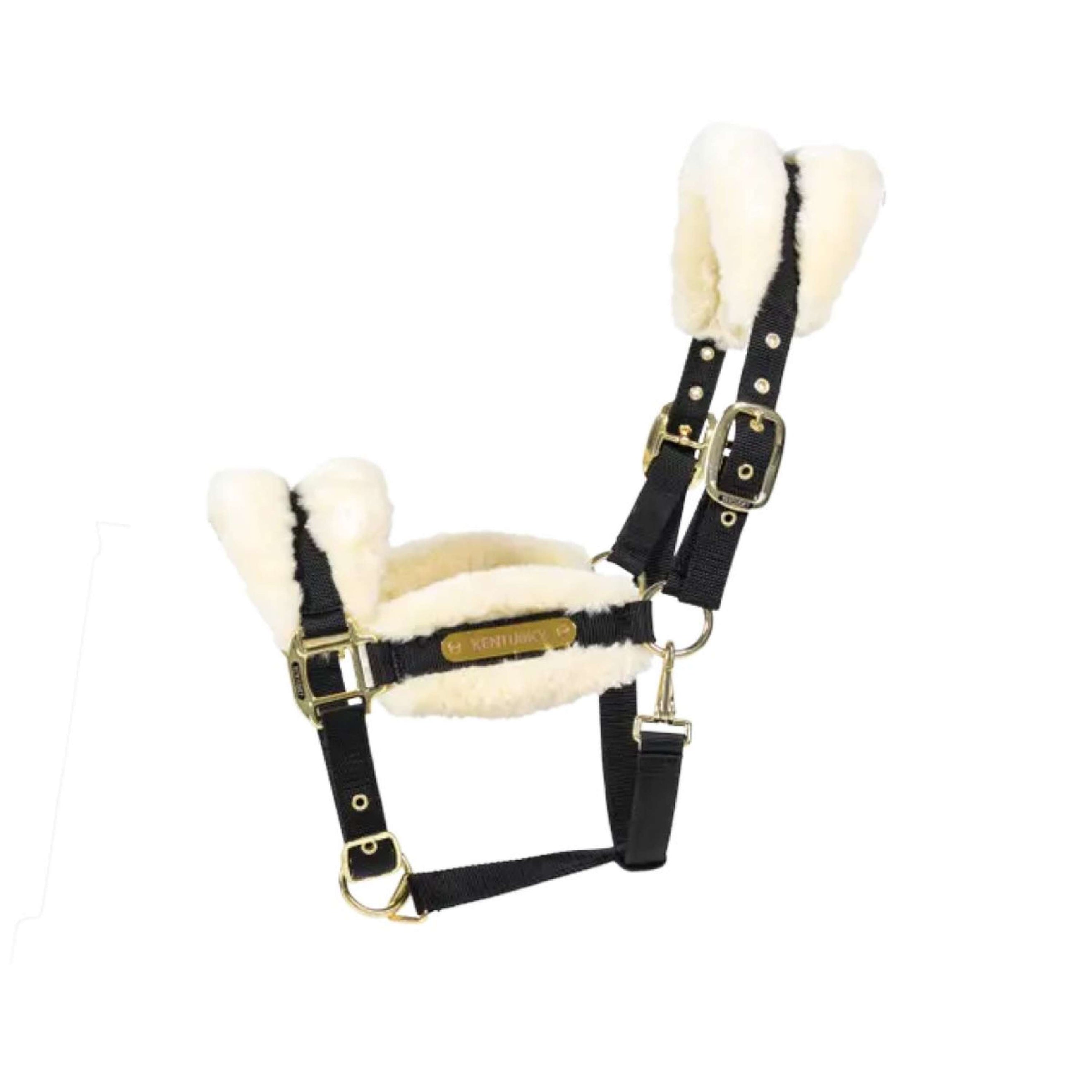 Kentucky Halfter Nylonwolle Weich Naturell Kentucky Halfter Nylonwolle Weich Naturell