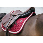 Kentucky Horsewear Schabracke Plaited Springen Bordeaux