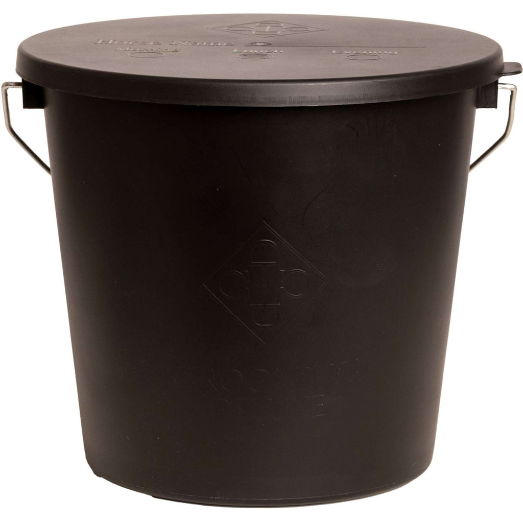 Kentucky Eimer mit Deckel Schwarz