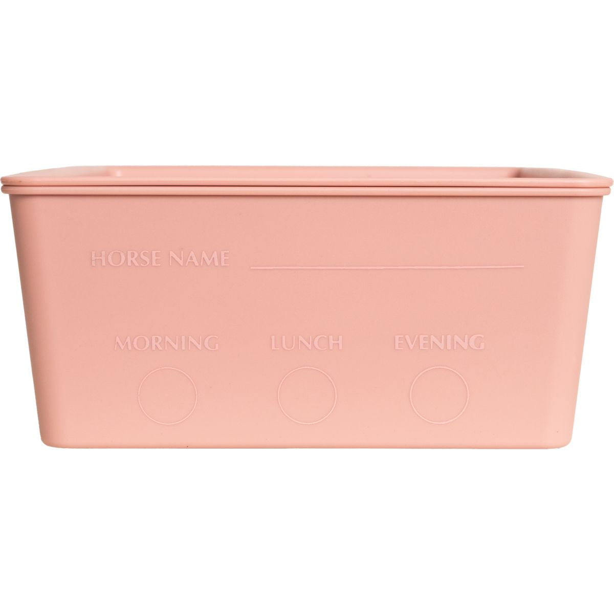 Kentucky Futtertrog mit Deckel Old Rose