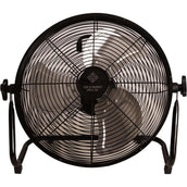 Kentucky Kabelloser Ventilator mit Akku und Ladegerät Schwarz