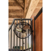 Kentucky Kabelloser Ventilator mit Akku und Ladegerät Schwarz