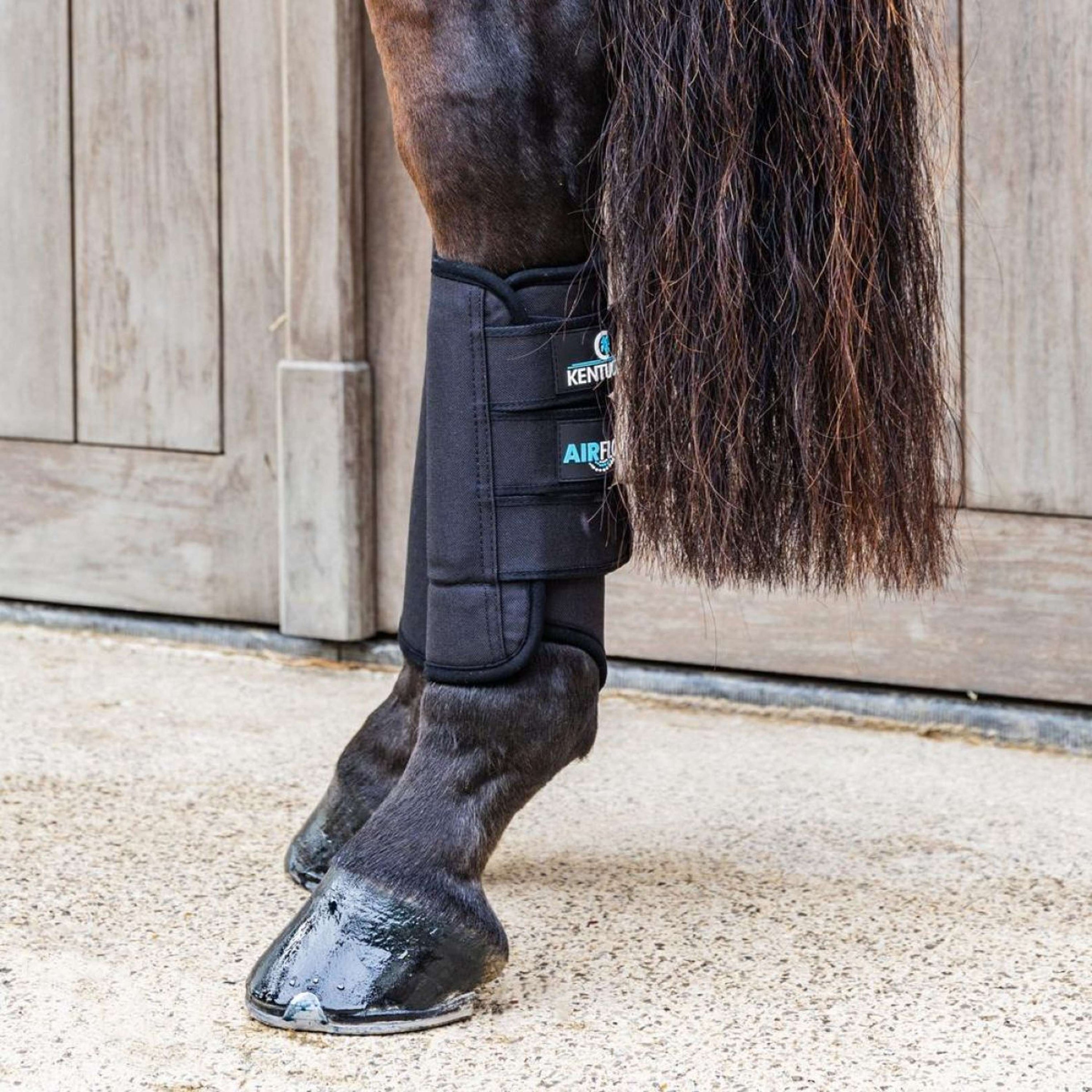 Kentucky Horsewear Eventing Boots 3D Air Flow Hind Schwarz