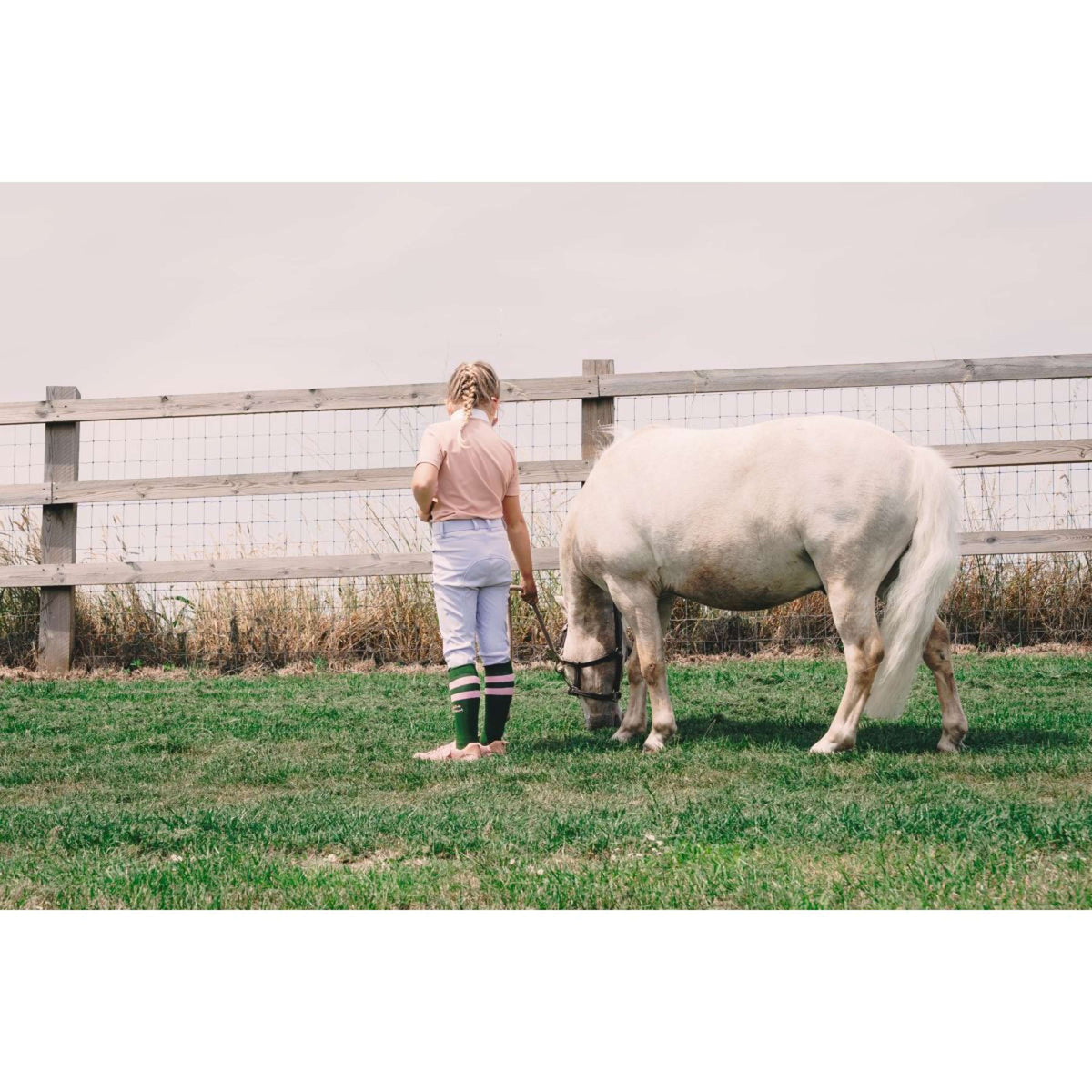 Kentucky Reithose Miami City Knee Grip Girls Lila