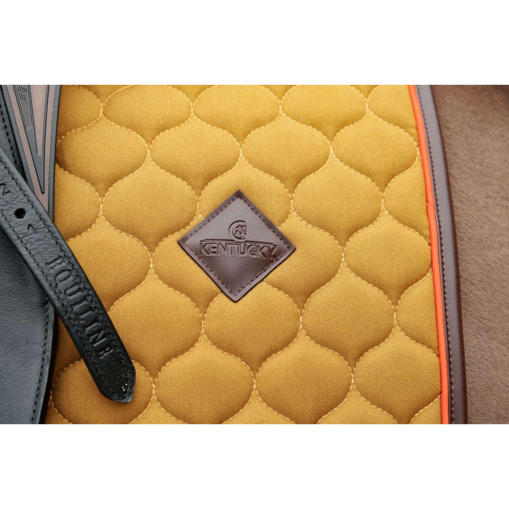 Kentucky Horsewear Schabracke Onion Quilt Leather Neon Dressur Kaki