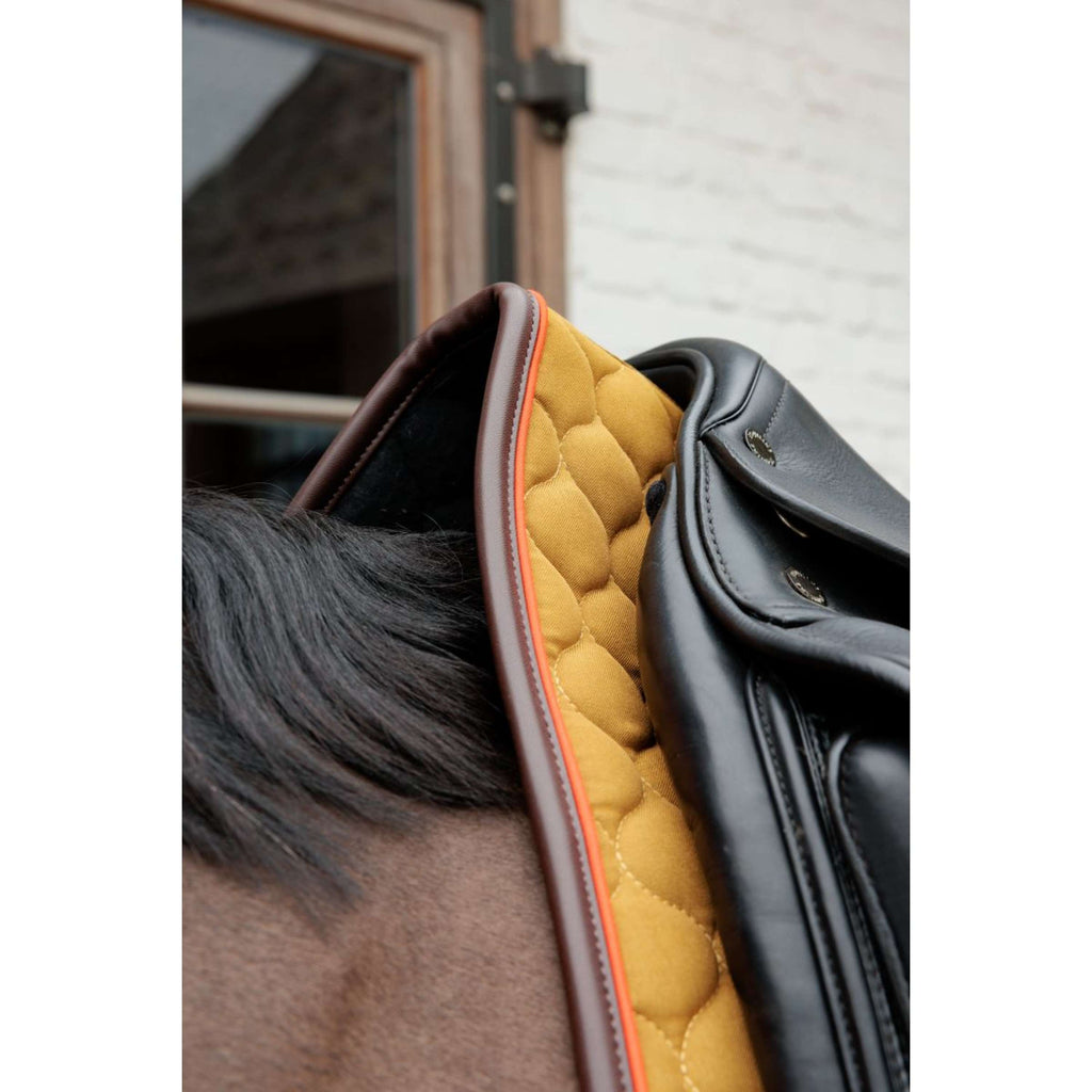 Kentucky Horsewear Schabracke Onion Quilt Leather Neon Dressur Kaki