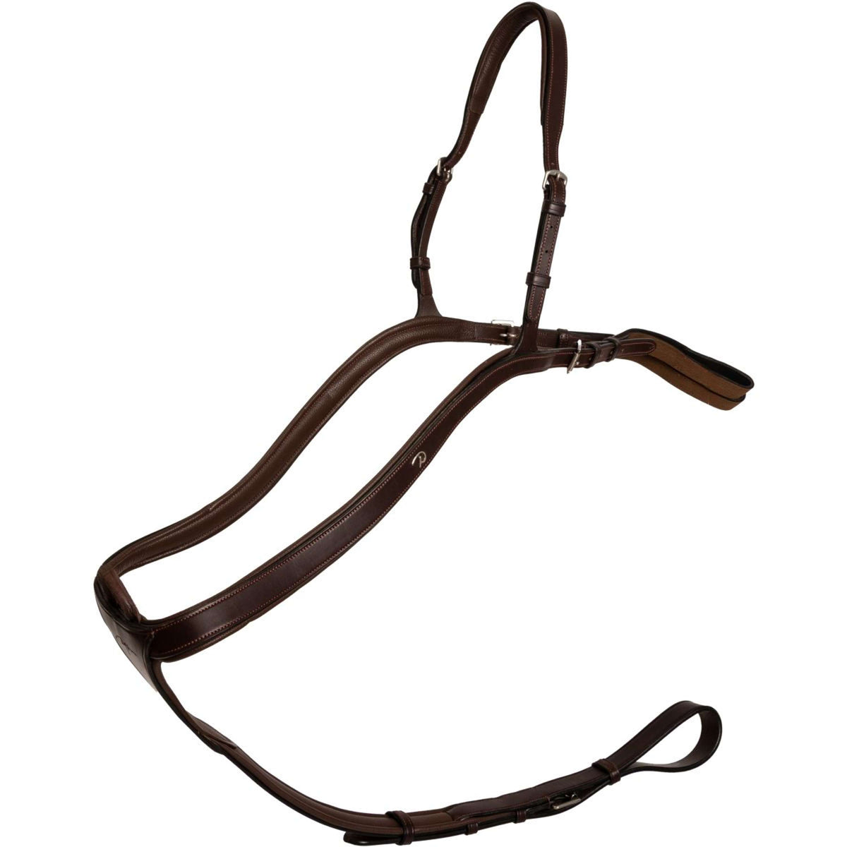 Dyon Brustgeschirr Long Bridge New English Collection Braun