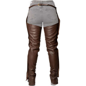 Dyon Lange Chaps aus Leder Standard Braun