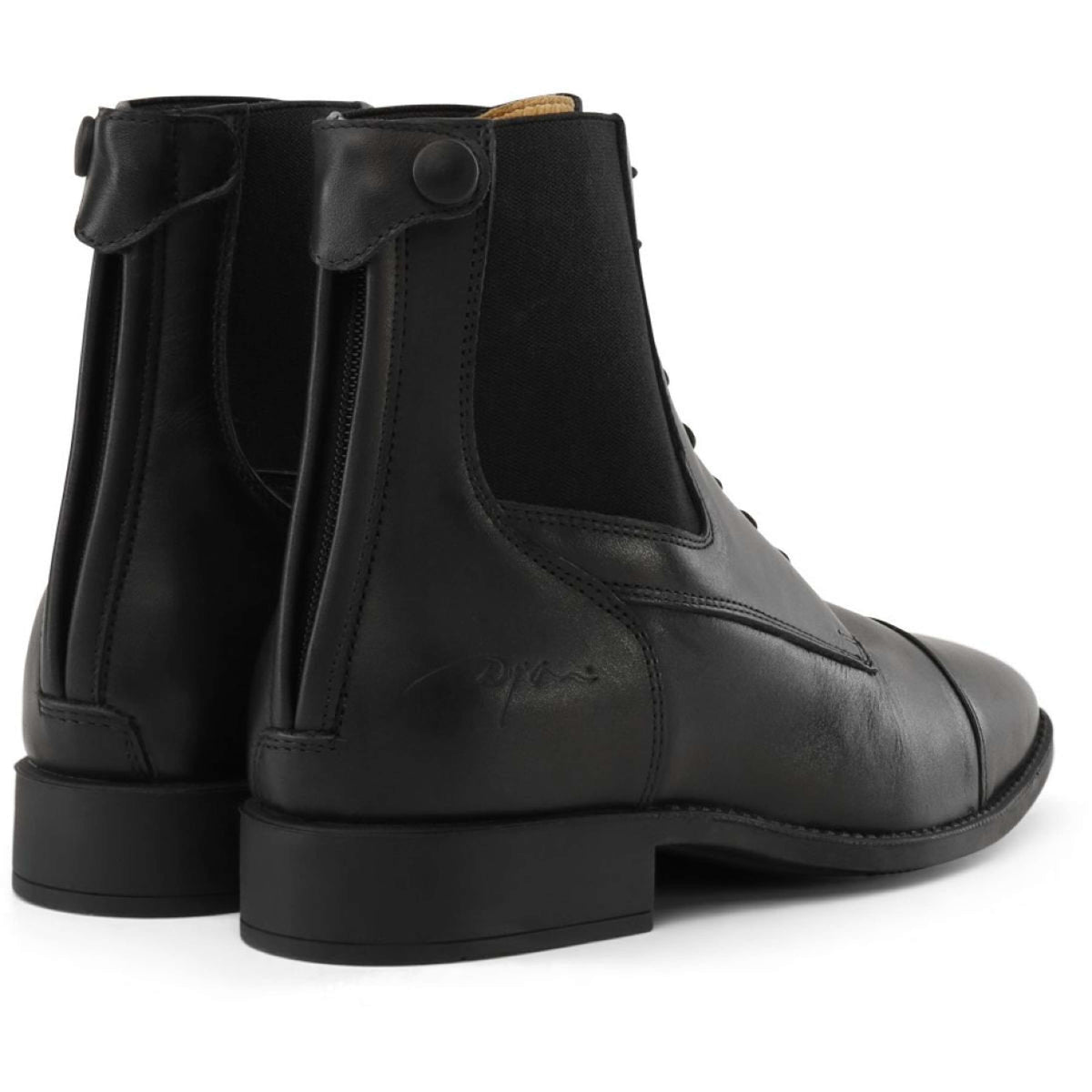 Dyon Stiefeletten Front laces Schwarz