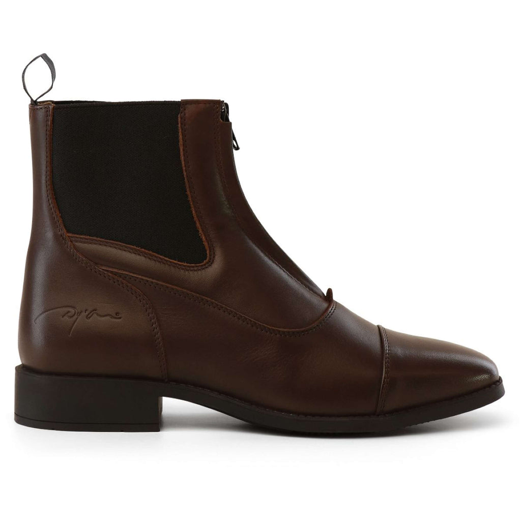 Dyon Stiefeletten Front Zipper Braun