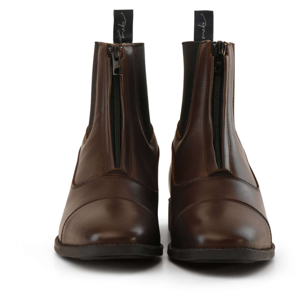 Dyon Stiefeletten Front Zipper Braun