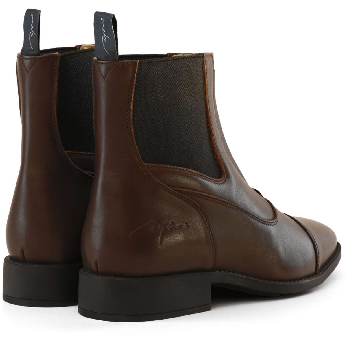 Dyon Stiefeletten Front Zipper Braun