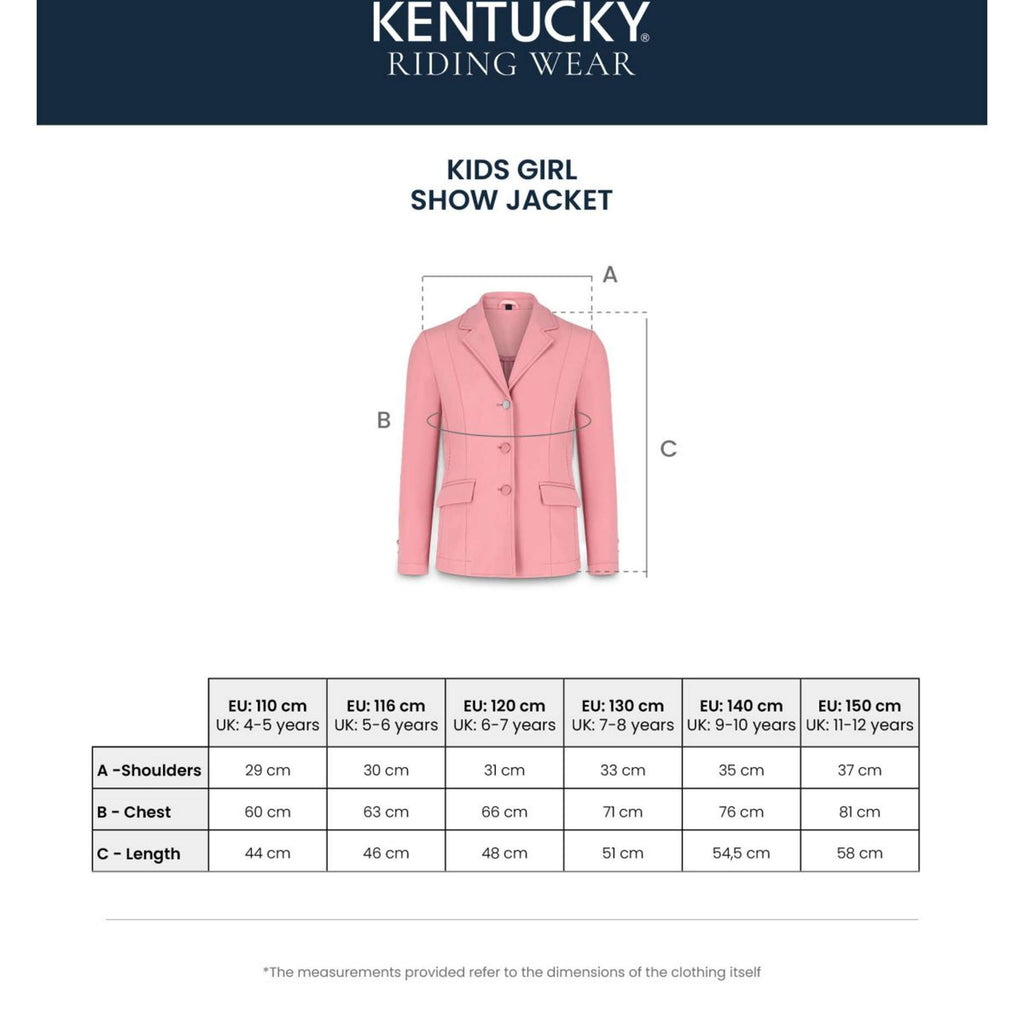 Kentucky Turnierjacket Sammy Girls Old Rose