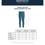 Kentucky Reitleggings Sammy Full Grip Girls Old Rose