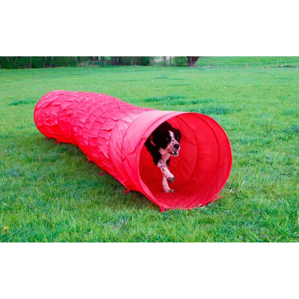 Kerbl Agility Hundetunnel Rot