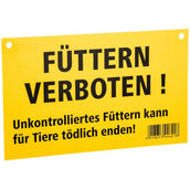 Kerbl Warnungsschild Füttern Verboten