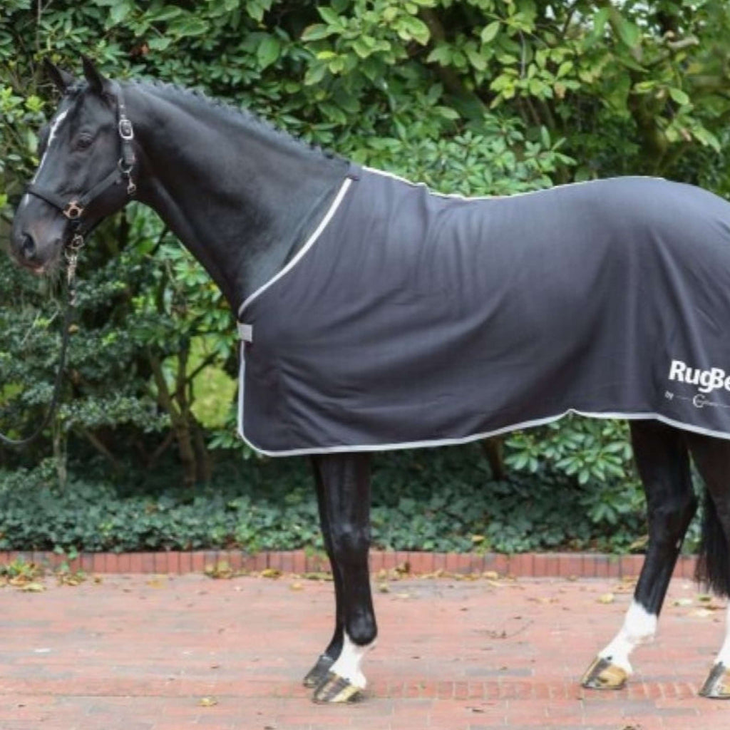 RugBe by Covalliero Fleecedecke Economic Schwarz