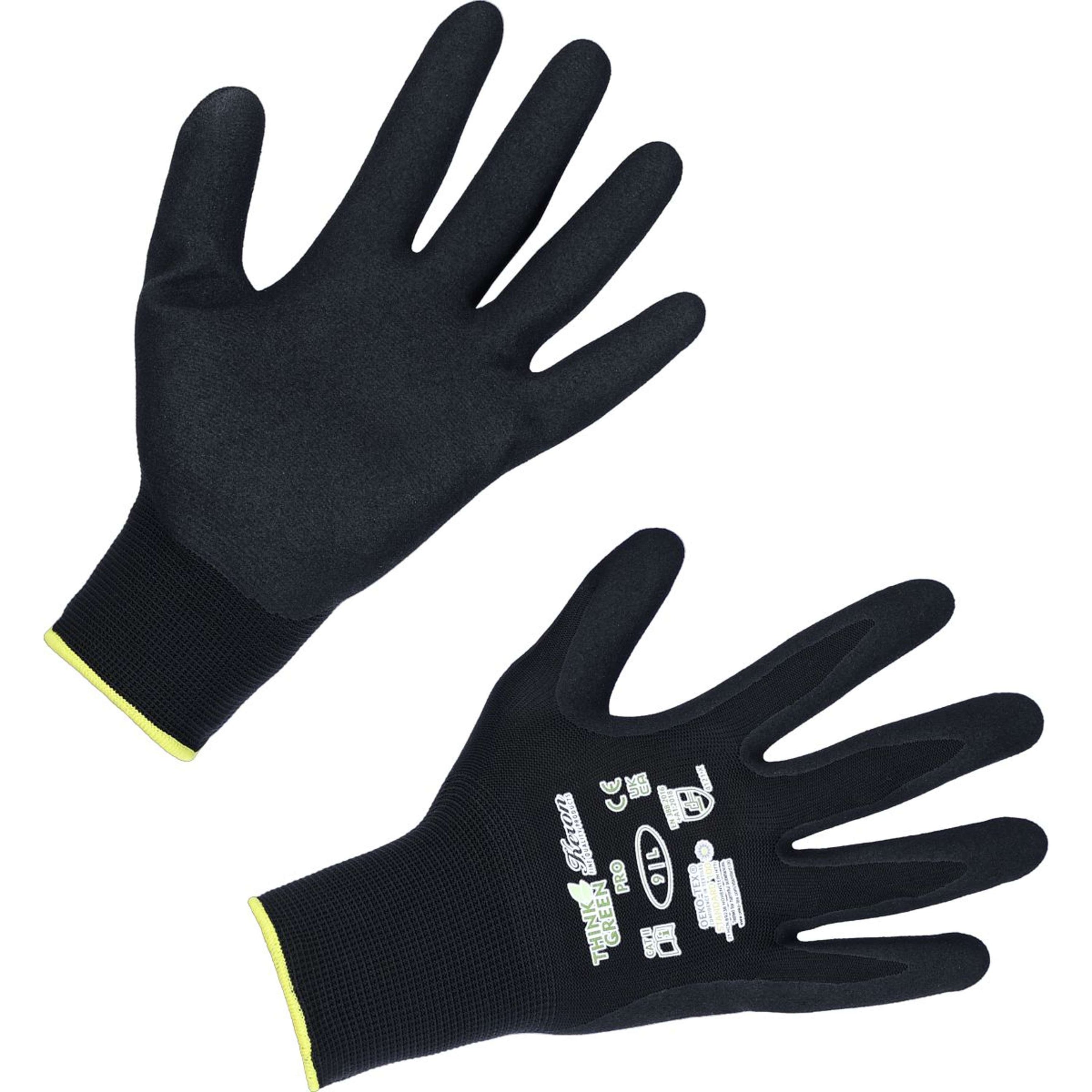 Kerbl Handschuhe Thinkgreen Pro Schwarz Kerbl Handschuhe Thinkgreen Pro Schwarz