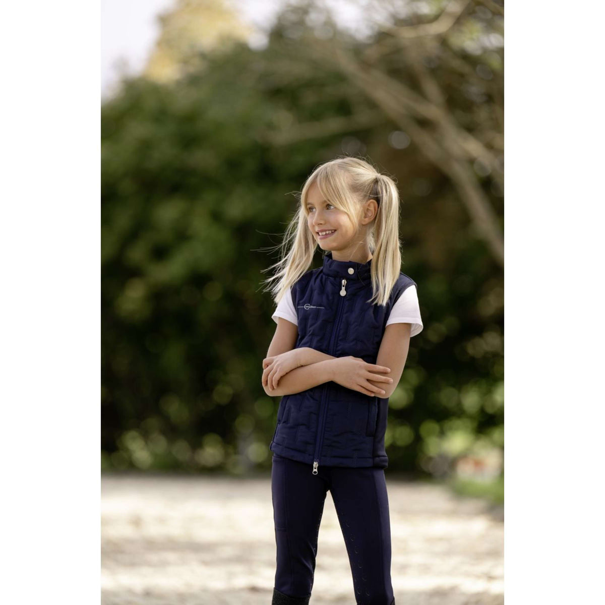 Covalliero Weste Hybride Kids Navy