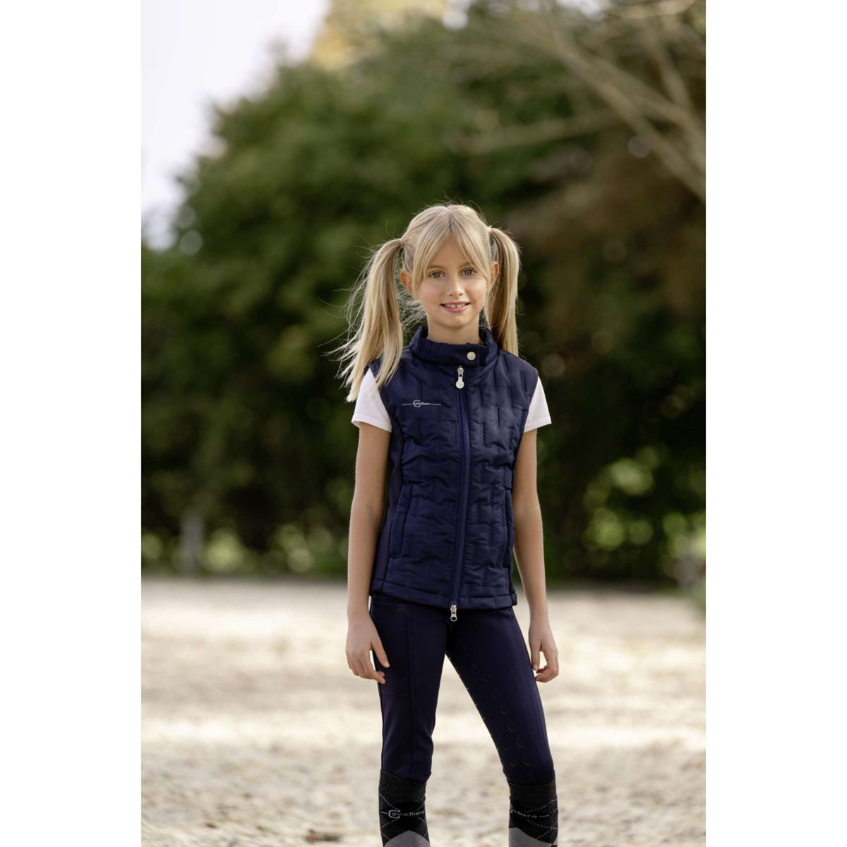 Covalliero Weste Hybride Kids Navy