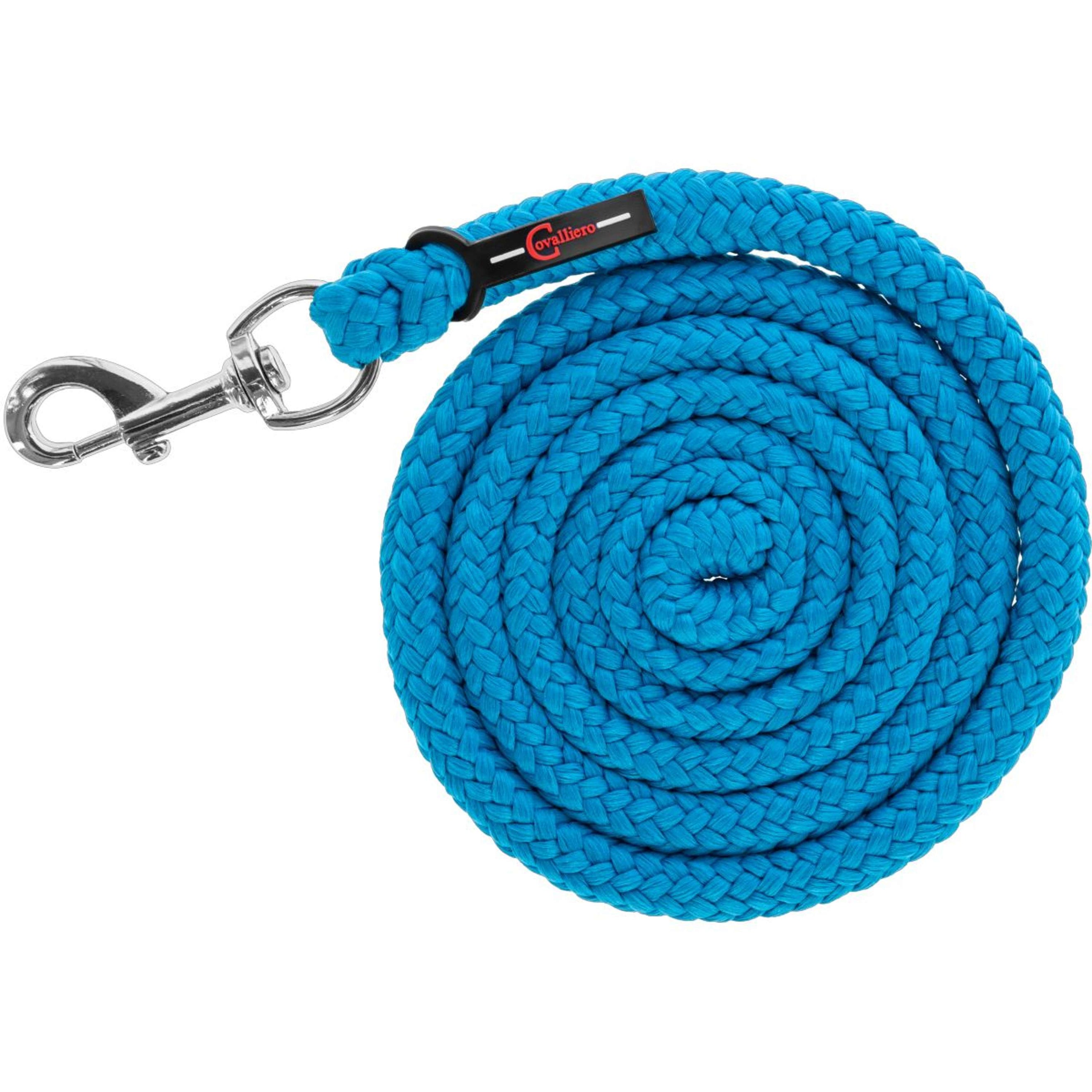 Covalliero Führstrick Hippo mit Karabinerhaken Blau Covalliero Führstrick Hippo mit Karabinerhaken Blau