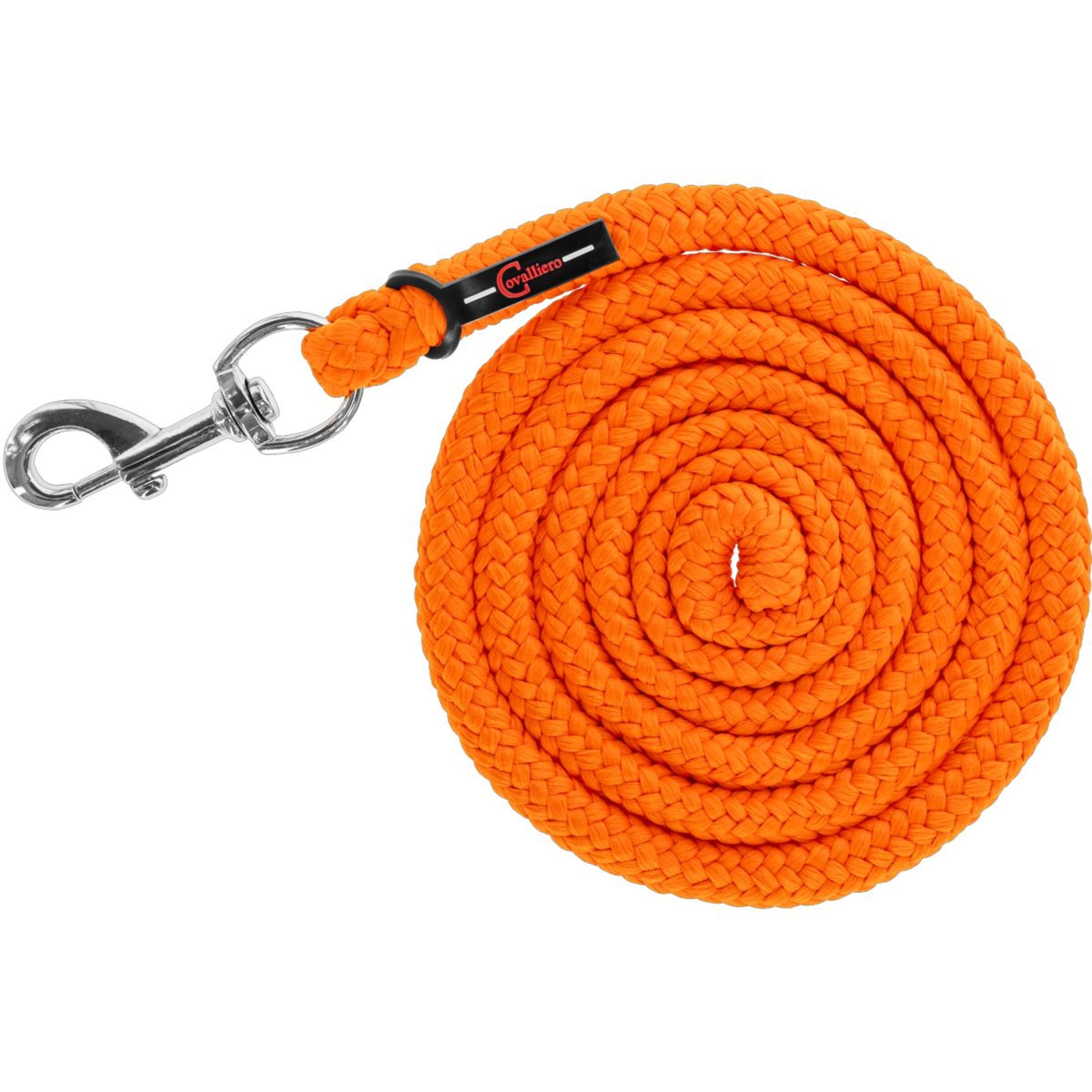 Covalliero Führstrick Hippo mit Karabinerhaken Orange Covalliero Führstrick Hippo mit Karabinerhaken Orange