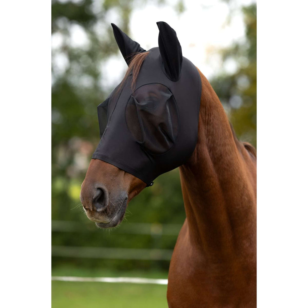 Covalliero Fliegenmaske FinoStretch Schwarz