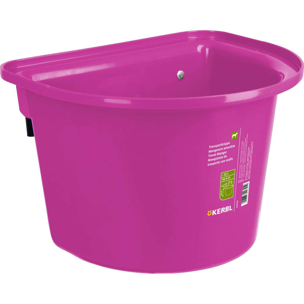 Kerbl Wand Futtertrog Rosa