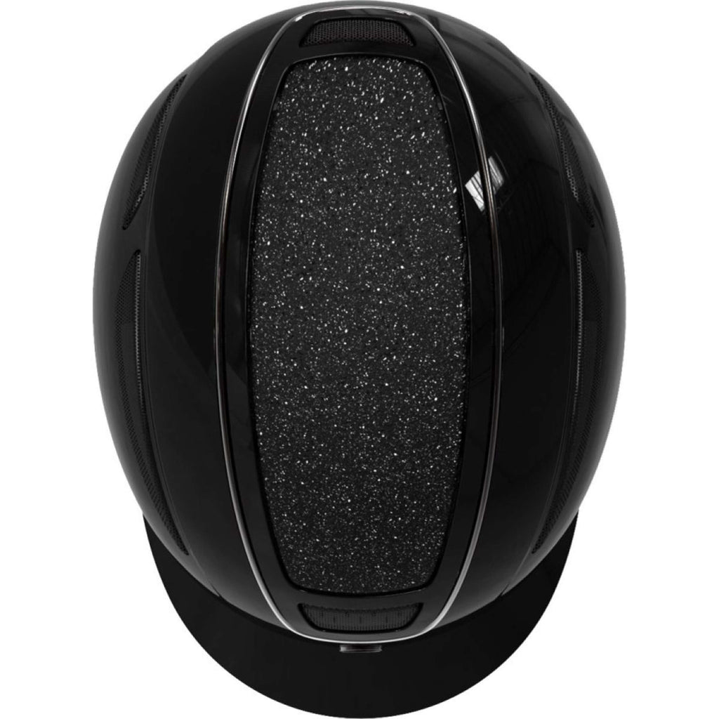 Covalliero Reithelm Elite Schwarz lackiert
