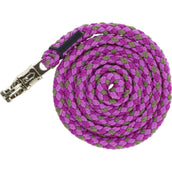 Covalliero Führstrick SS26 mit Panikhaken Light Berry/Nuss