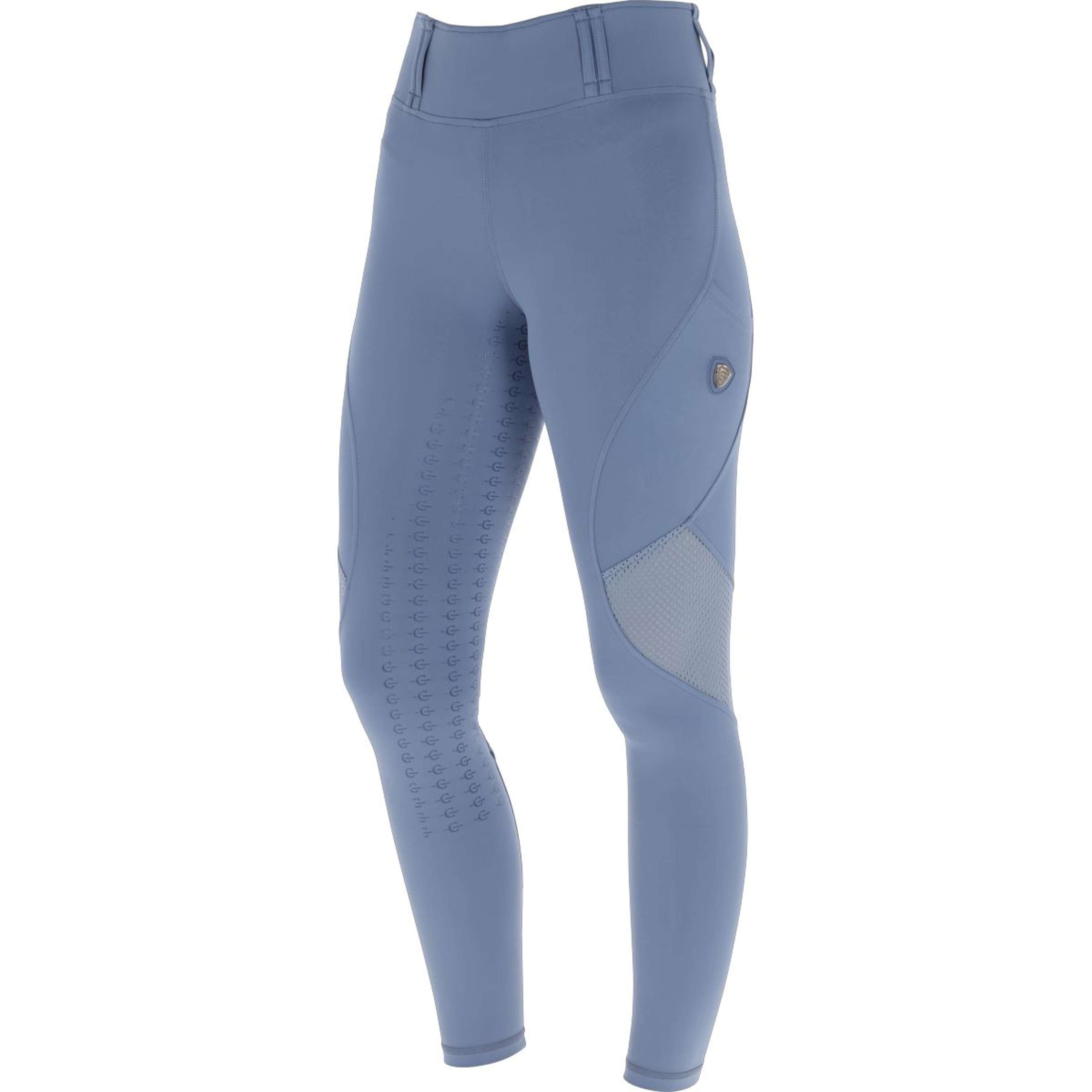 Covalliero Reitleggings Mesh SS26 Kinder Smoked Blue Covalliero Reitleggings Mesh SS26 Kinder Smoked Blue