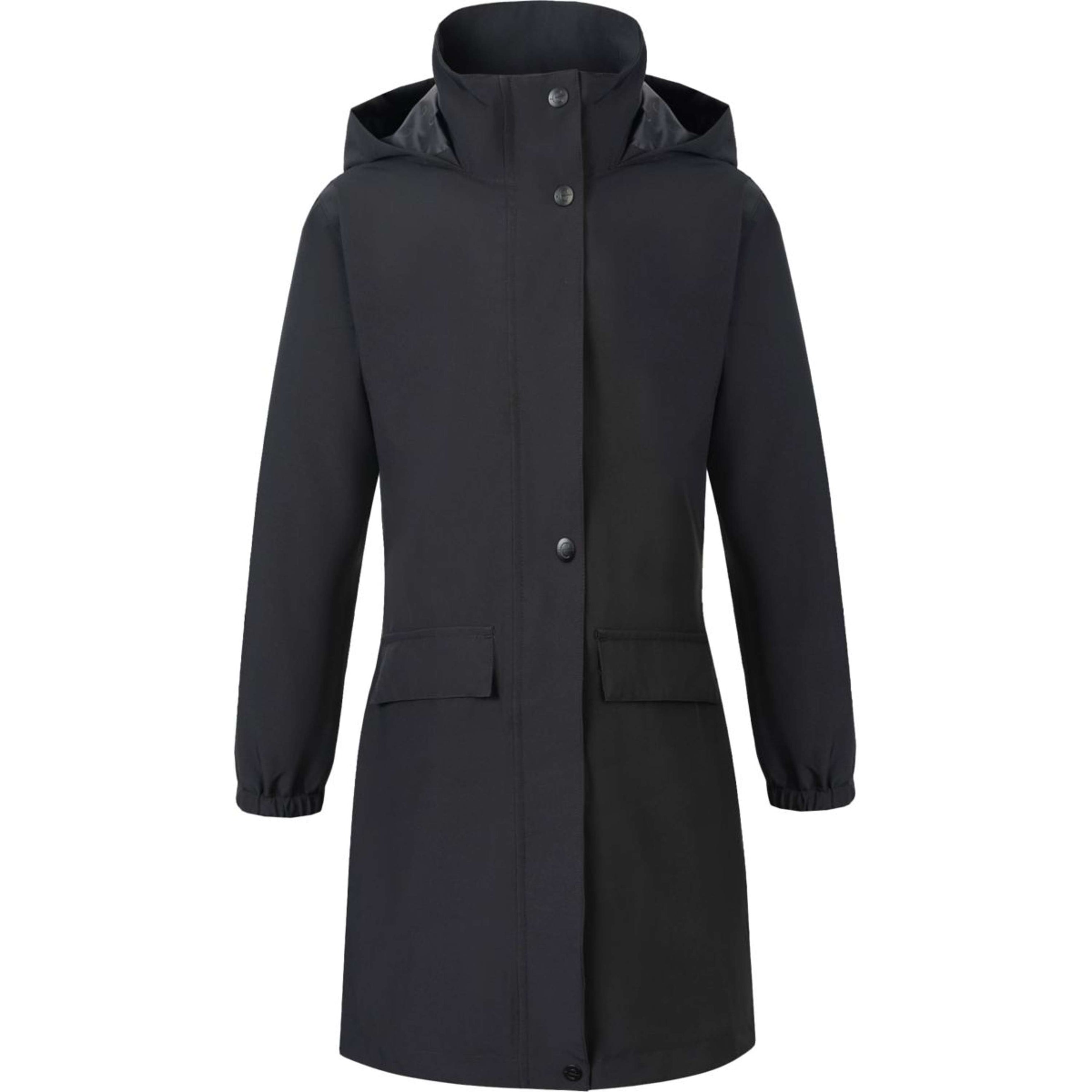 Covalliero Lange Regenjacke SS26 Kinder Schwarz Covalliero Lange Regenjacke SS26 Kinder Schwarz