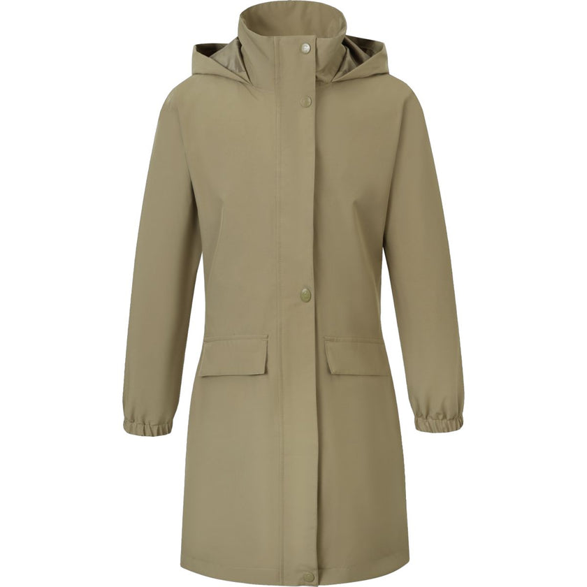 Covalliero Lange Regenjacke SS26 Kinder Nuss Covalliero Lange Regenjacke SS26 Kinder Nuss