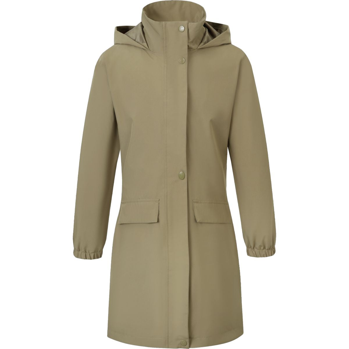 Covalliero Lange Regenjacke SS26 Kinder Nuss