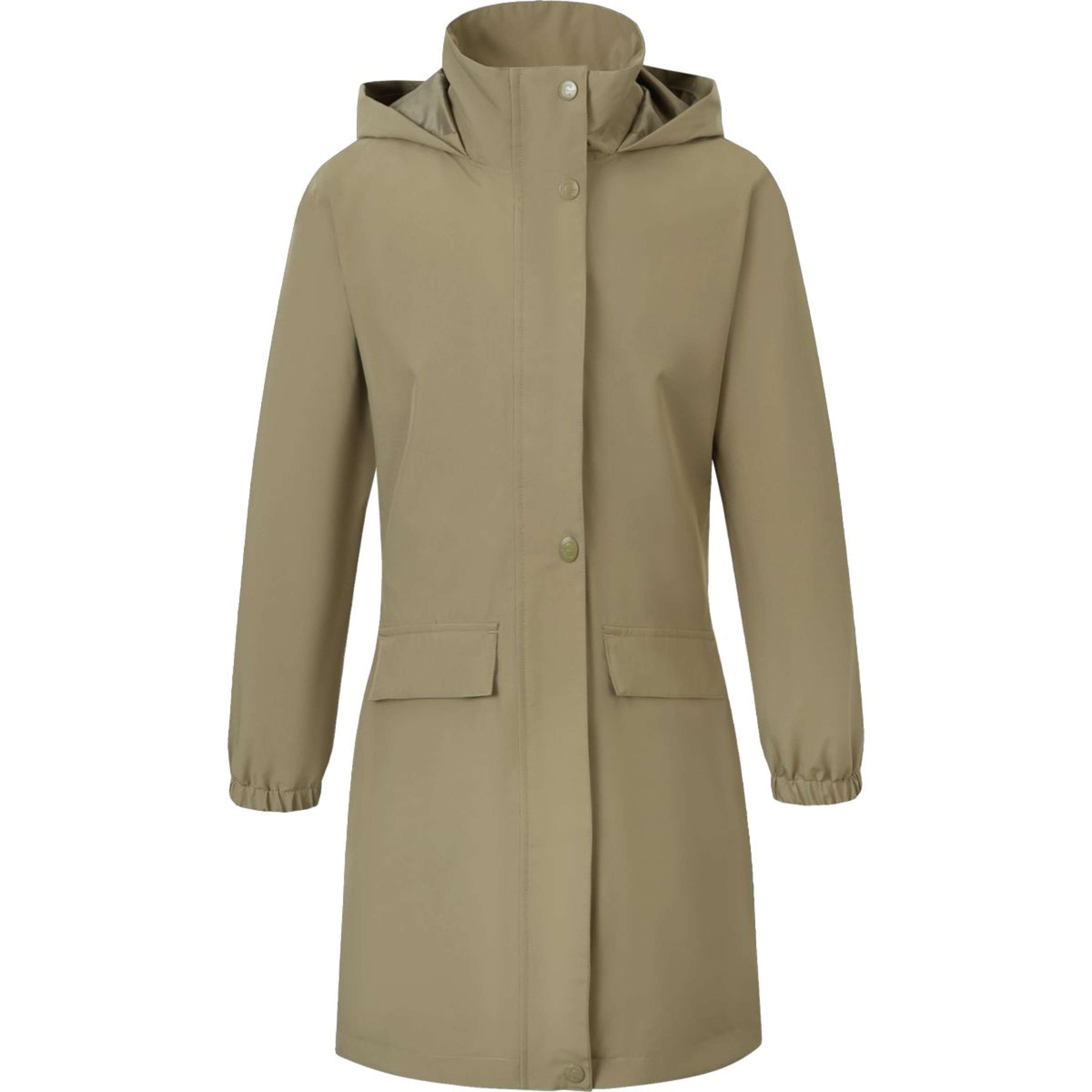 Covalliero Lange Regenjacke SS26 Kinder Nuss Covalliero Lange Regenjacke SS26 Kinder Nuss