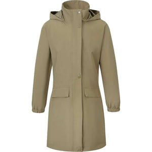 Covalliero Lange Regenjacke SS26 Kinder Nuss