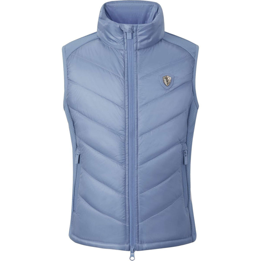 Covalliero Weste SS26 Kinder Smoked Blue Covalliero Weste SS26 Kinder Smoked Blue