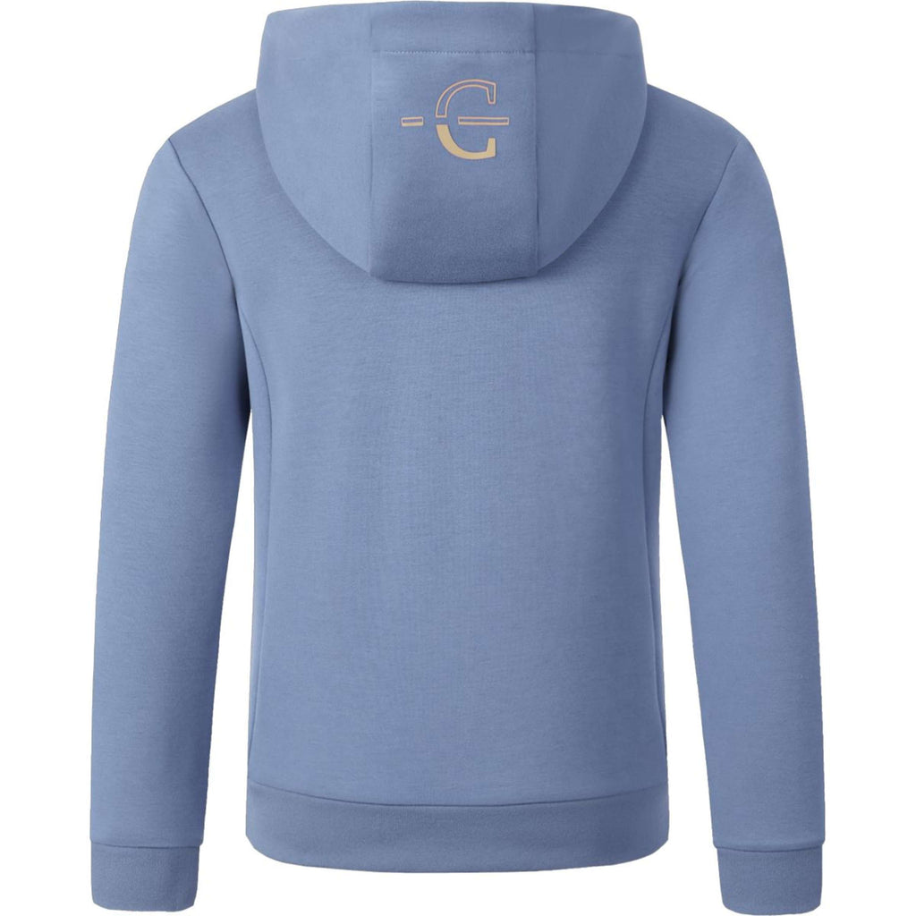 Covalliero Hoodie SS26 Kinder Smoked Blue