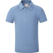 Covalliero Polo SS26 Kinder Smoked Blue