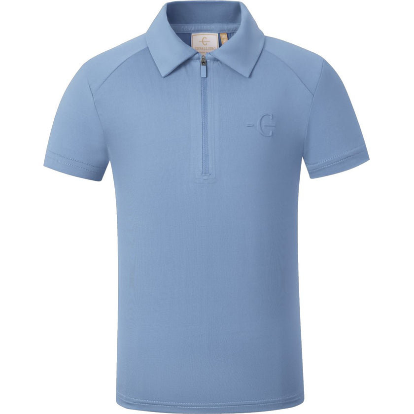 Covalliero Polo SS26 Kinder Smoked Blue