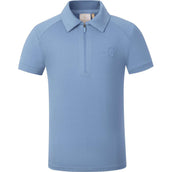 Covalliero Polo SS26 Kinder Smoked Blue