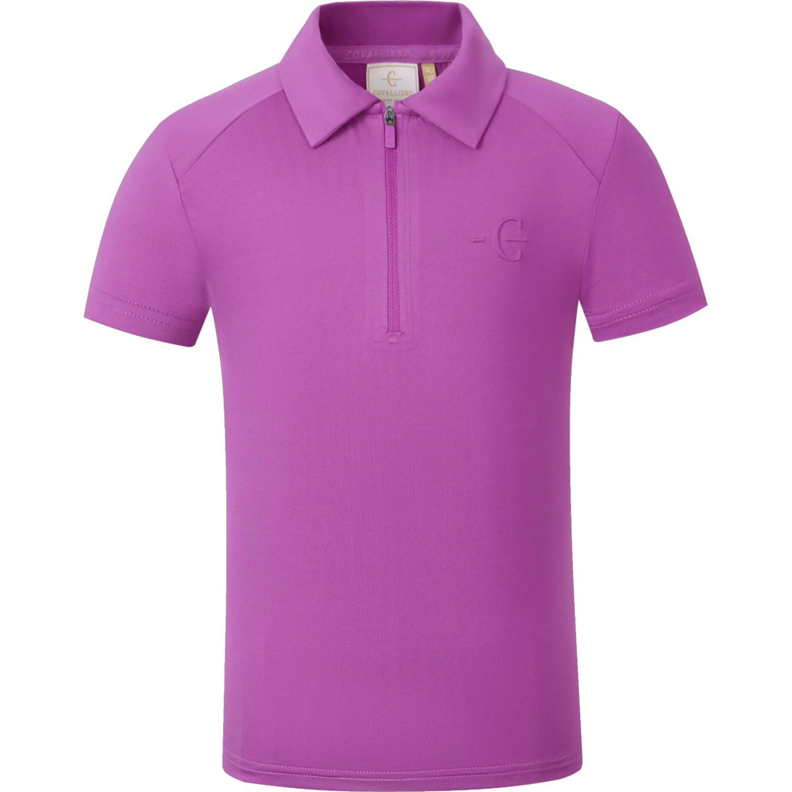 Covalliero Polo SS26 Kinder Light Berry