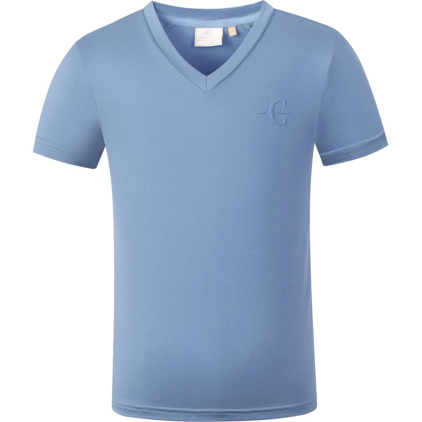 Covalliero T-Shirt SS26 Kinder Smoked Blue Covalliero T-Shirt SS26 Kinder Smoked Blue