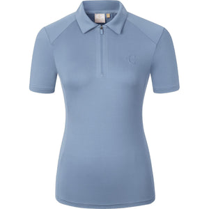 Covalliero Polo SS26 Damen Smoked Blue