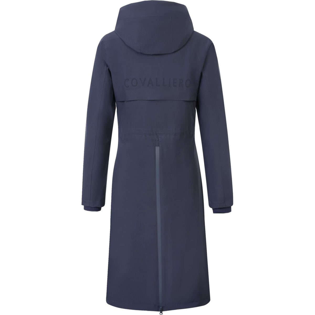Covalliero Lange Regenjacke SS26 Damen Dunkle Navy