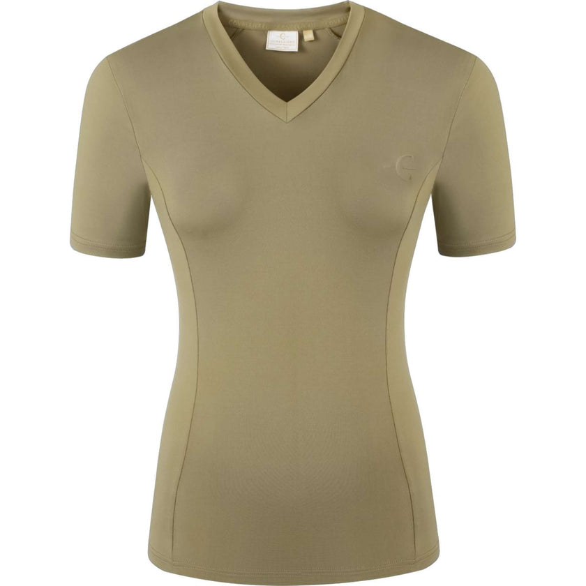 Covalliero T-Shirt SS26 Damen Nuss Covalliero T-Shirt SS26 Damen Nuss