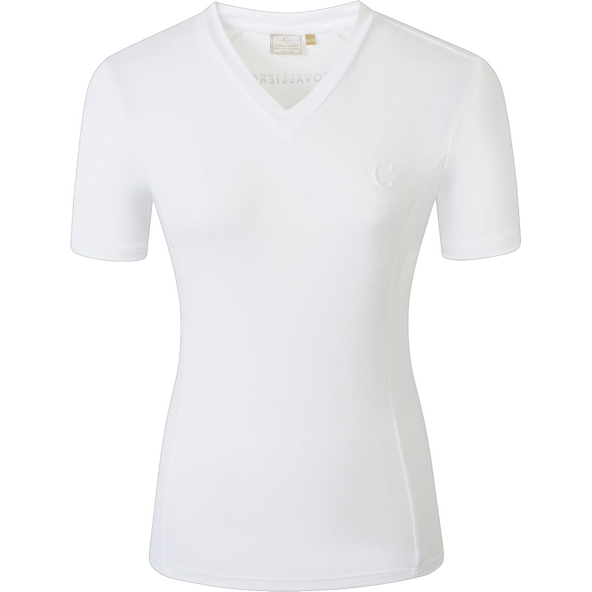 Covalliero T-Shirt SS26 Damen Weiß