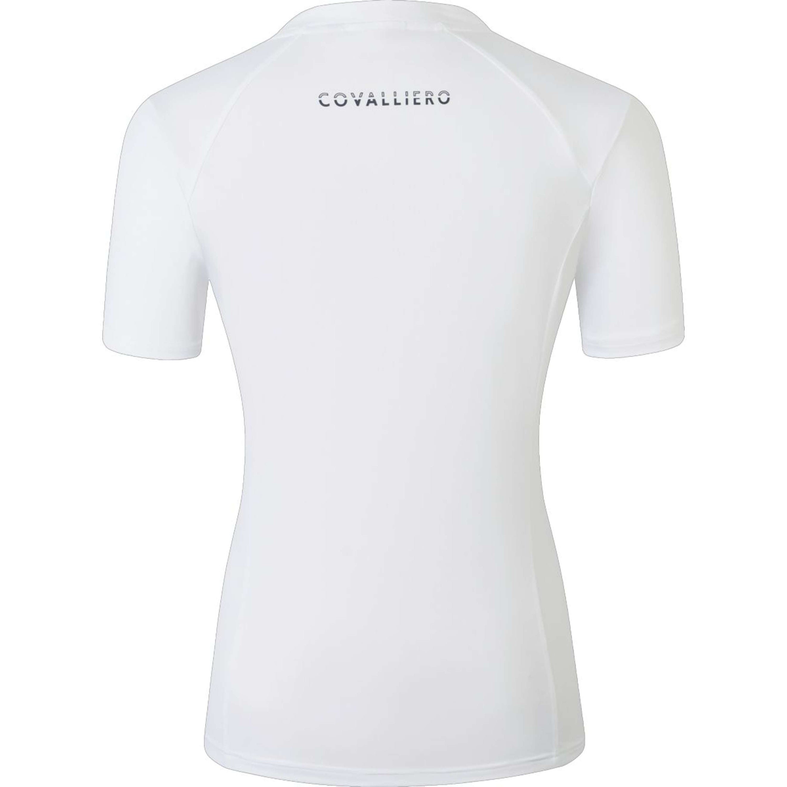Covalliero T-Shirt SS26 Damen Weiß